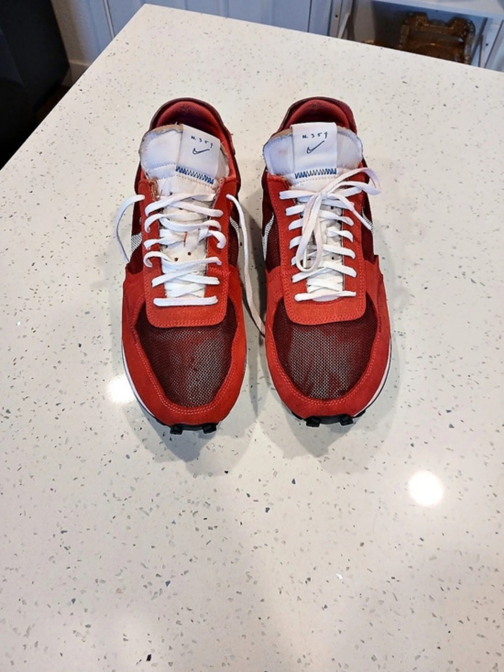Nike Daybreak Sneakers Red & White US 12